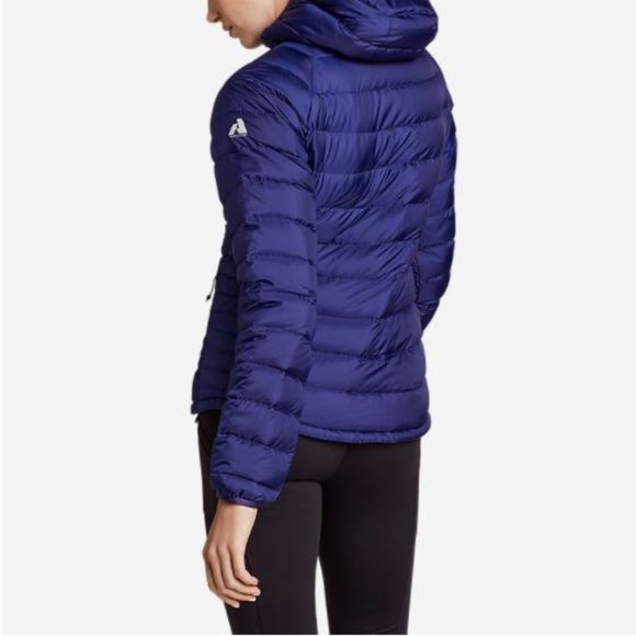 Eddie Bauer Womens Downlight StormDown Hooded Jacket - Picture 2 of 4